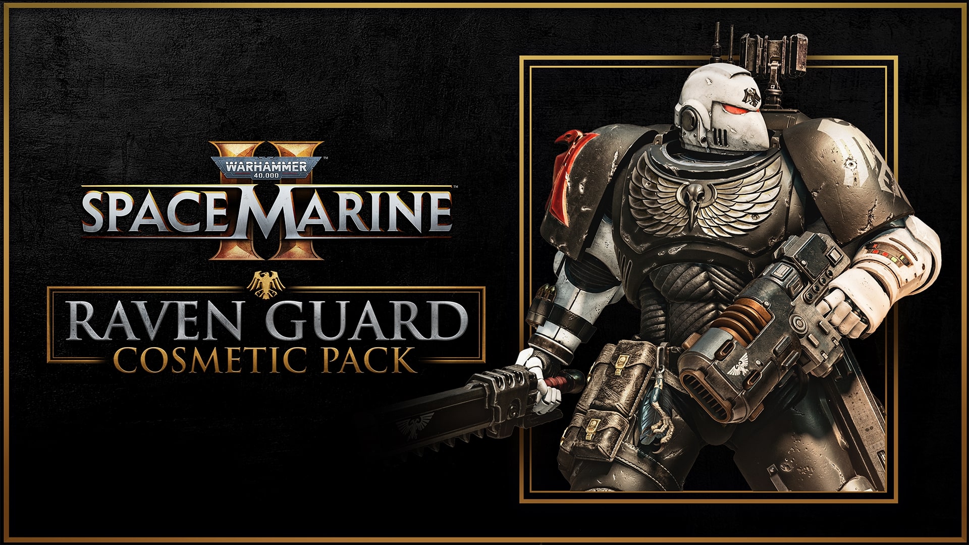 Warhammer 40,000: Space Marine II – Raven Guard Cosmetic Pack