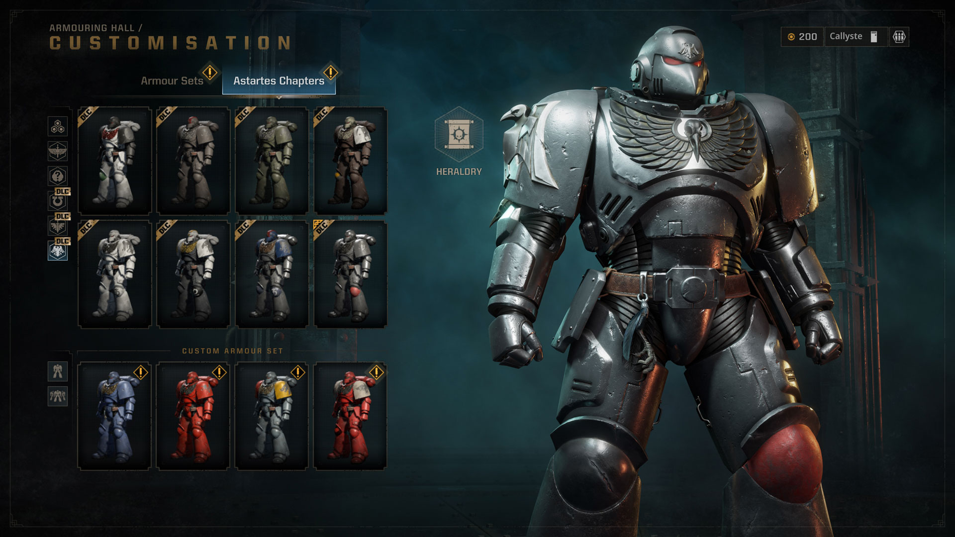 Warhammer 40,000: Space Marine II – Raven Guard Cosmetic Pack