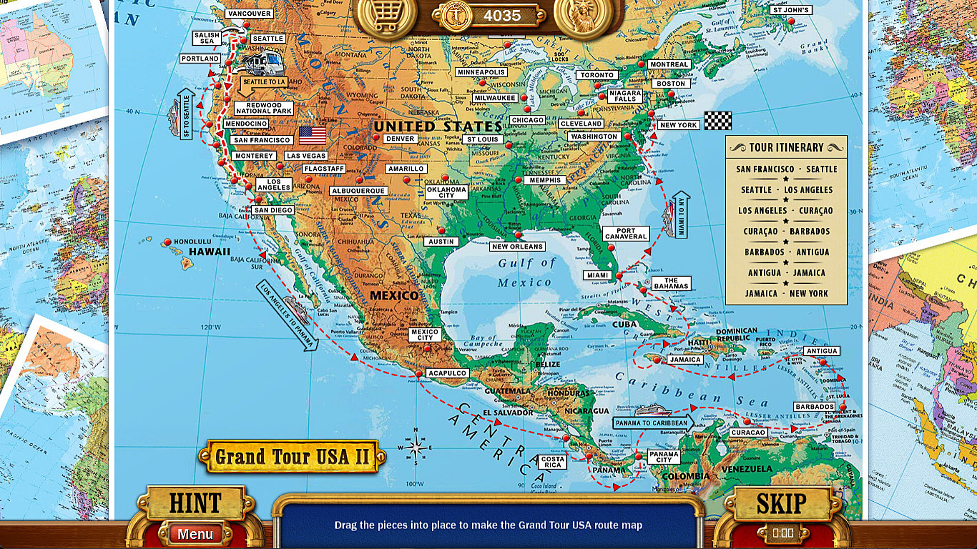 Vacation Adventures: Cruise Director 9 – Grand Tour USA 2