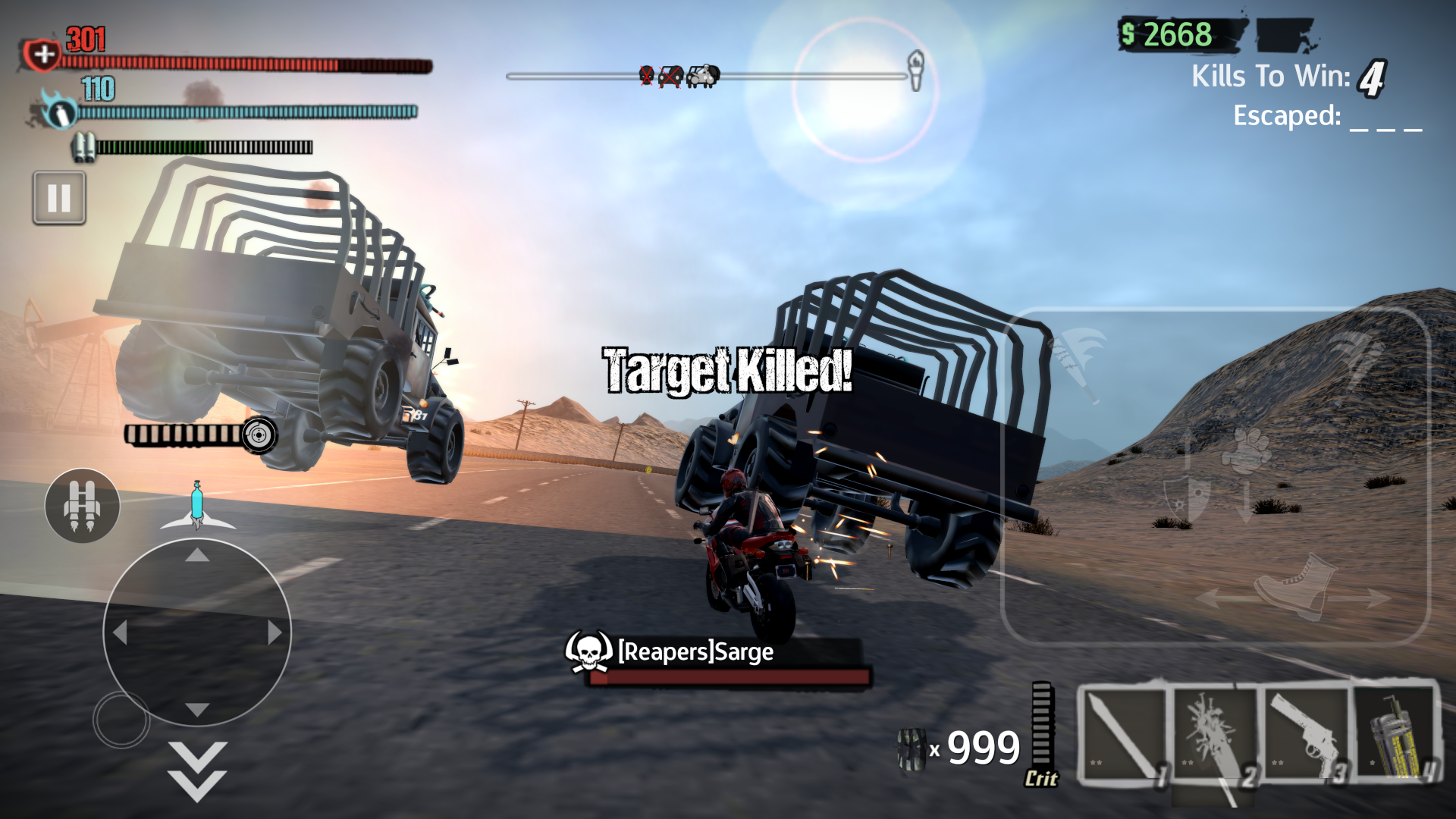 Road Redemption Mobile