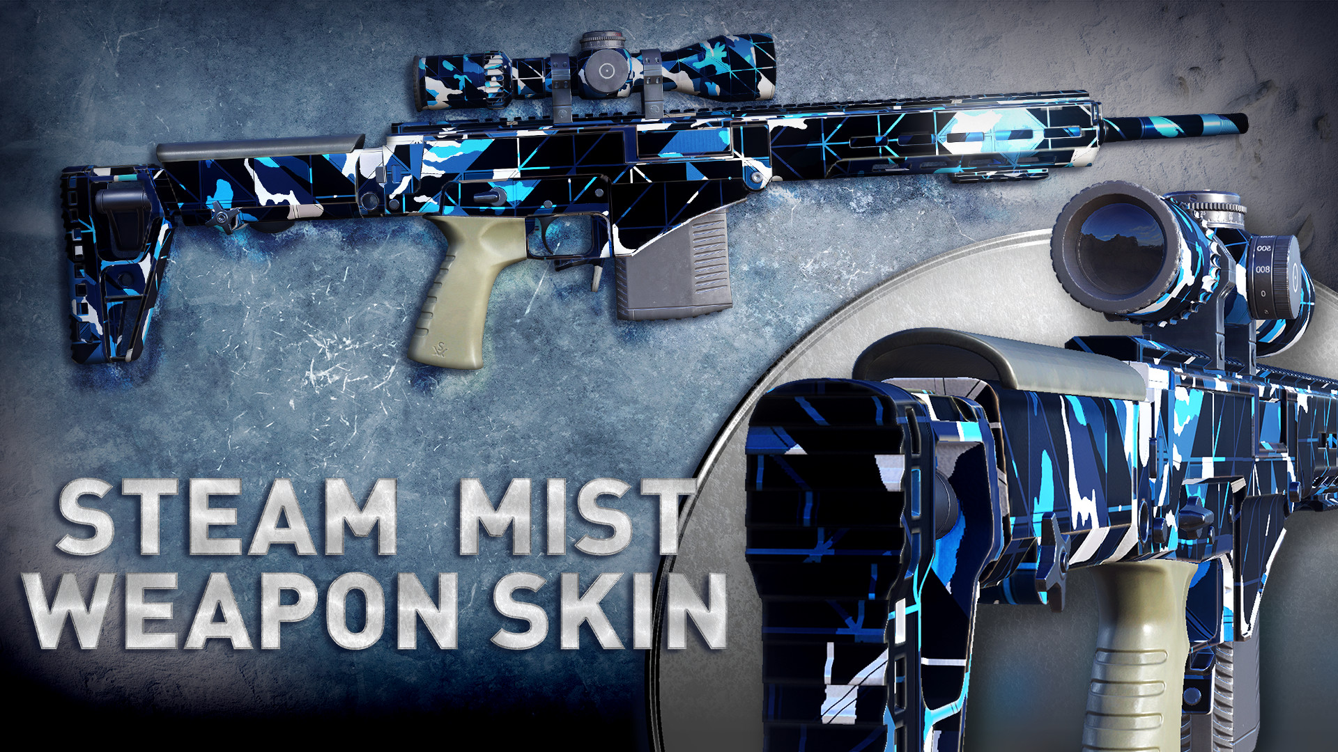 Sniper Ghost Warrior Contracts: Steam Mist Weapon Skin