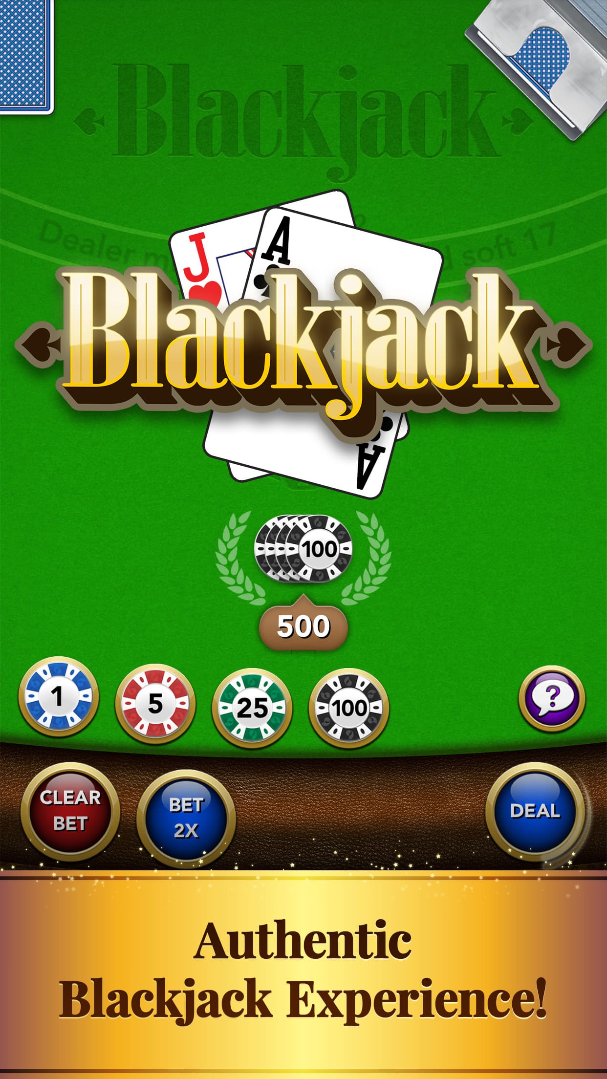 Blackjack by MobilityWare