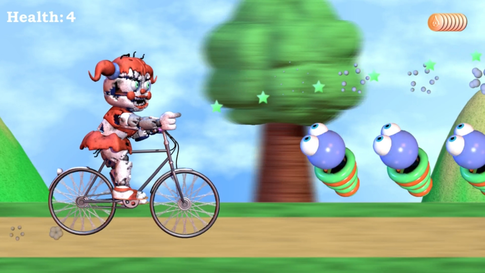 Baby’s Nightmare Circus Bike Fighter