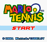 Mario Tennis