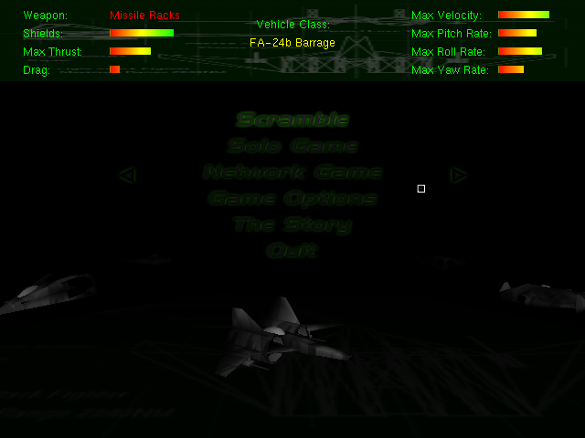 BFRIS Zero Gravity Fighter Combat