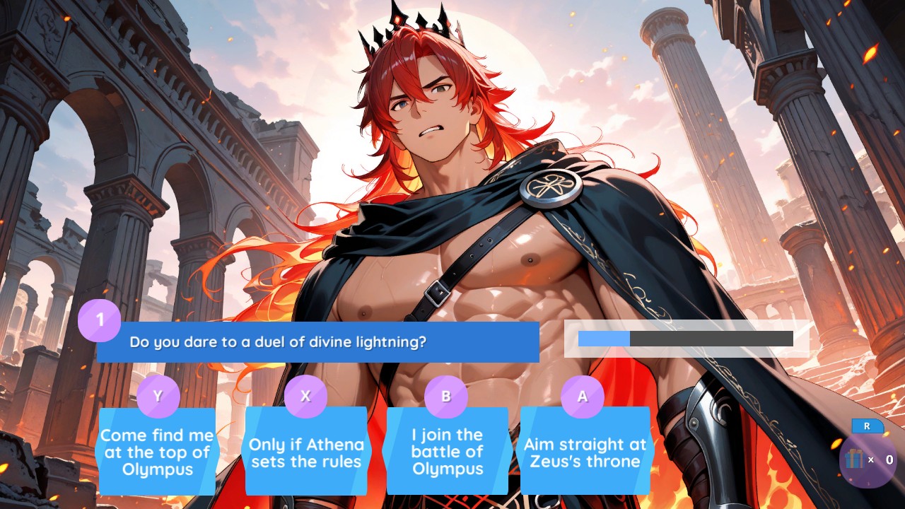 Garden of the Greek Gods: Zeus, Poseidon &amp; Hades Love Story