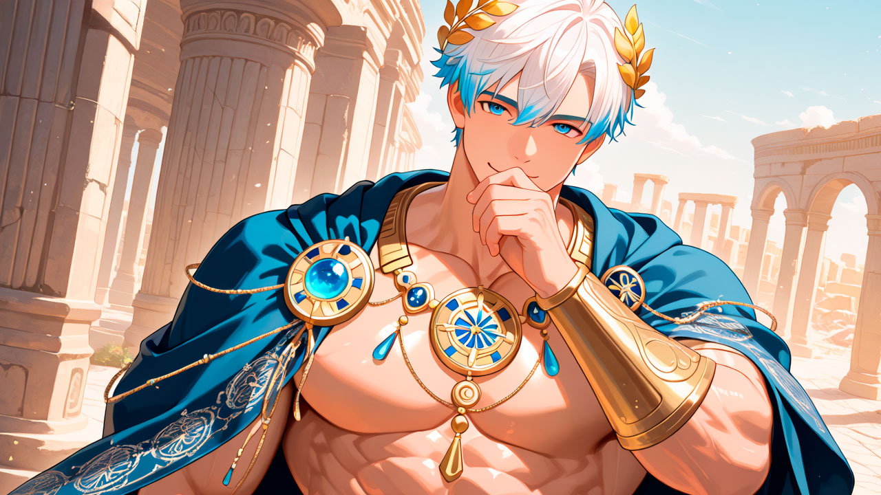 Garden of the Greek Gods: Zeus, Poseidon &amp; Hades Love Story