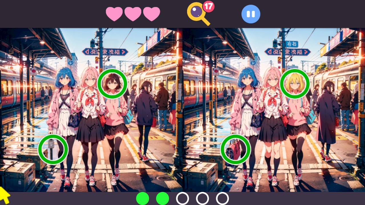 Lovely Spot the Difference