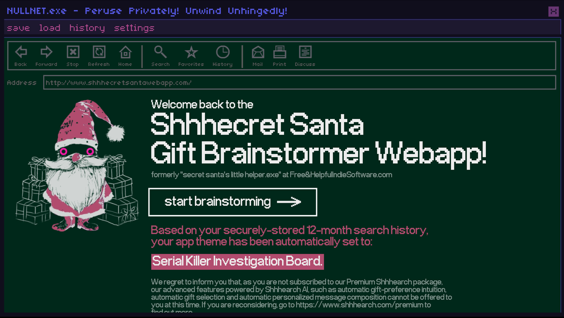 A Killer Chat! Christmas