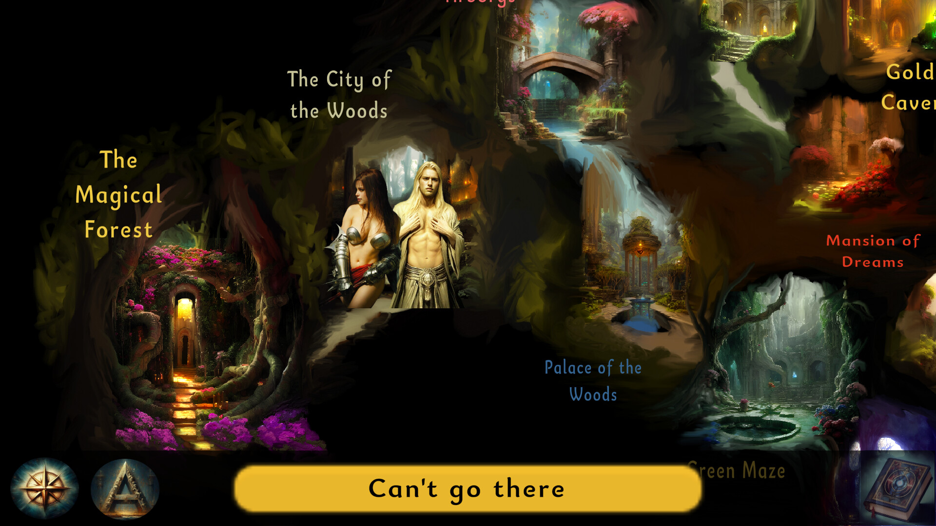 Caverns and Dryads