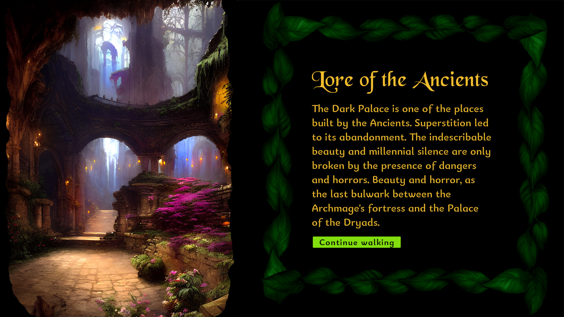 Caverns and Dryads