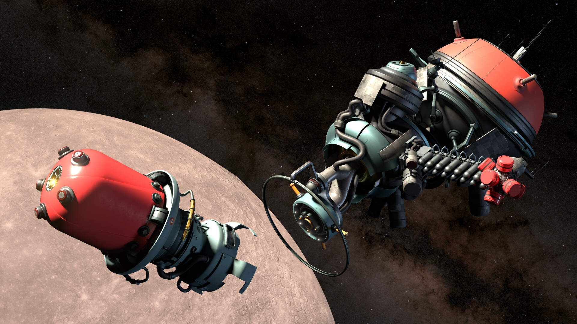 First Moon of Mercury