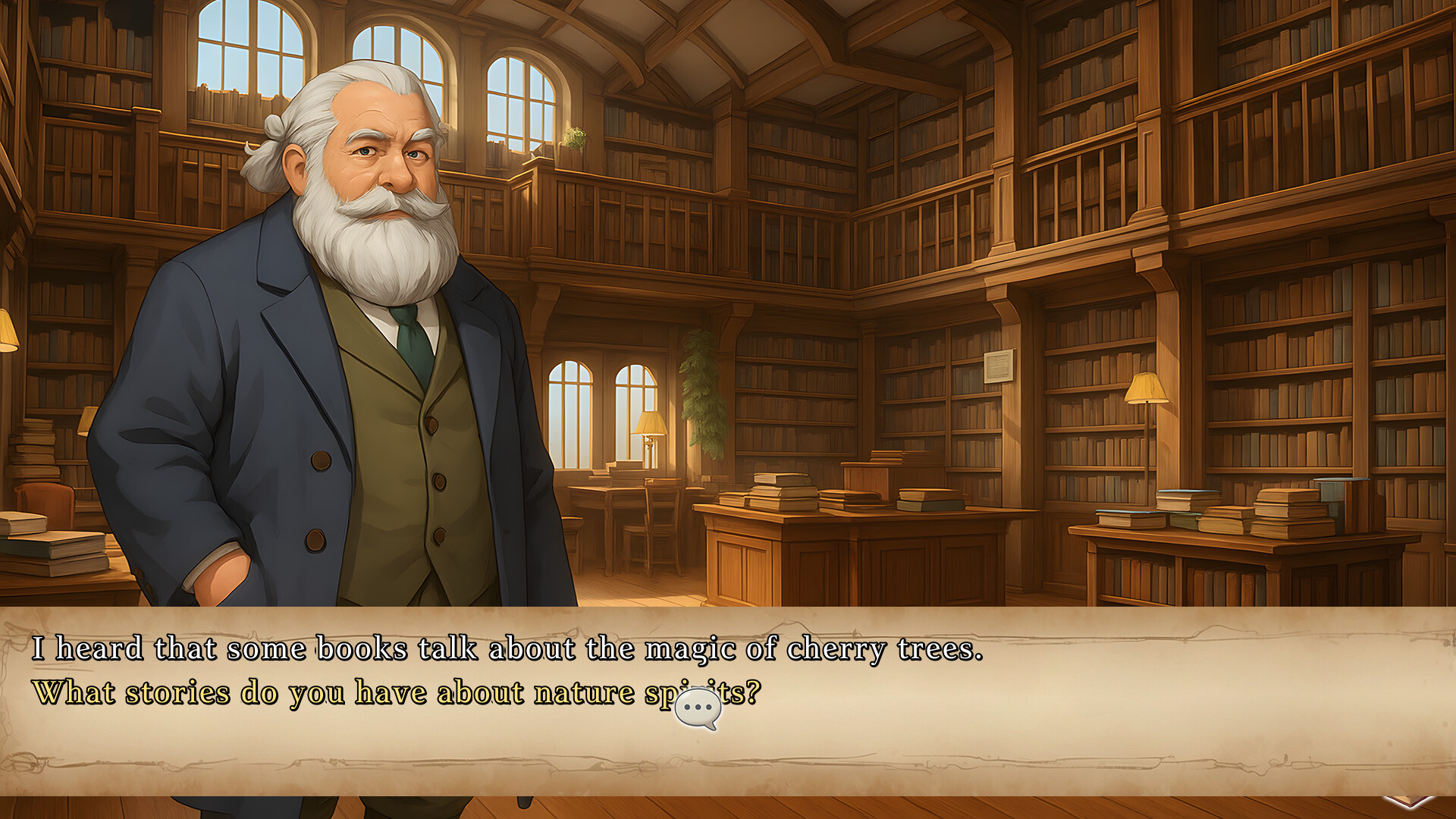 The Shadow of the Cherry Trees