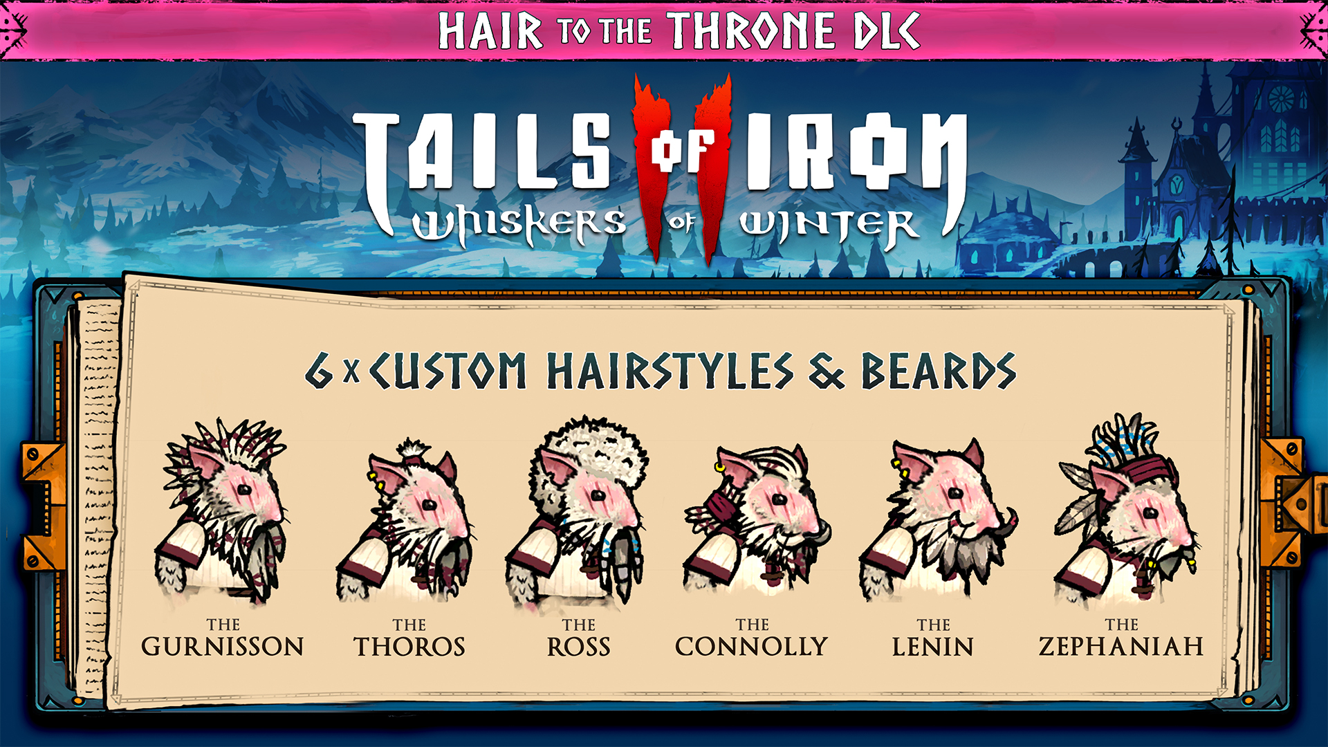 Tails of Iron II: Whiskers of Winter – Hair to the Throne Pack
