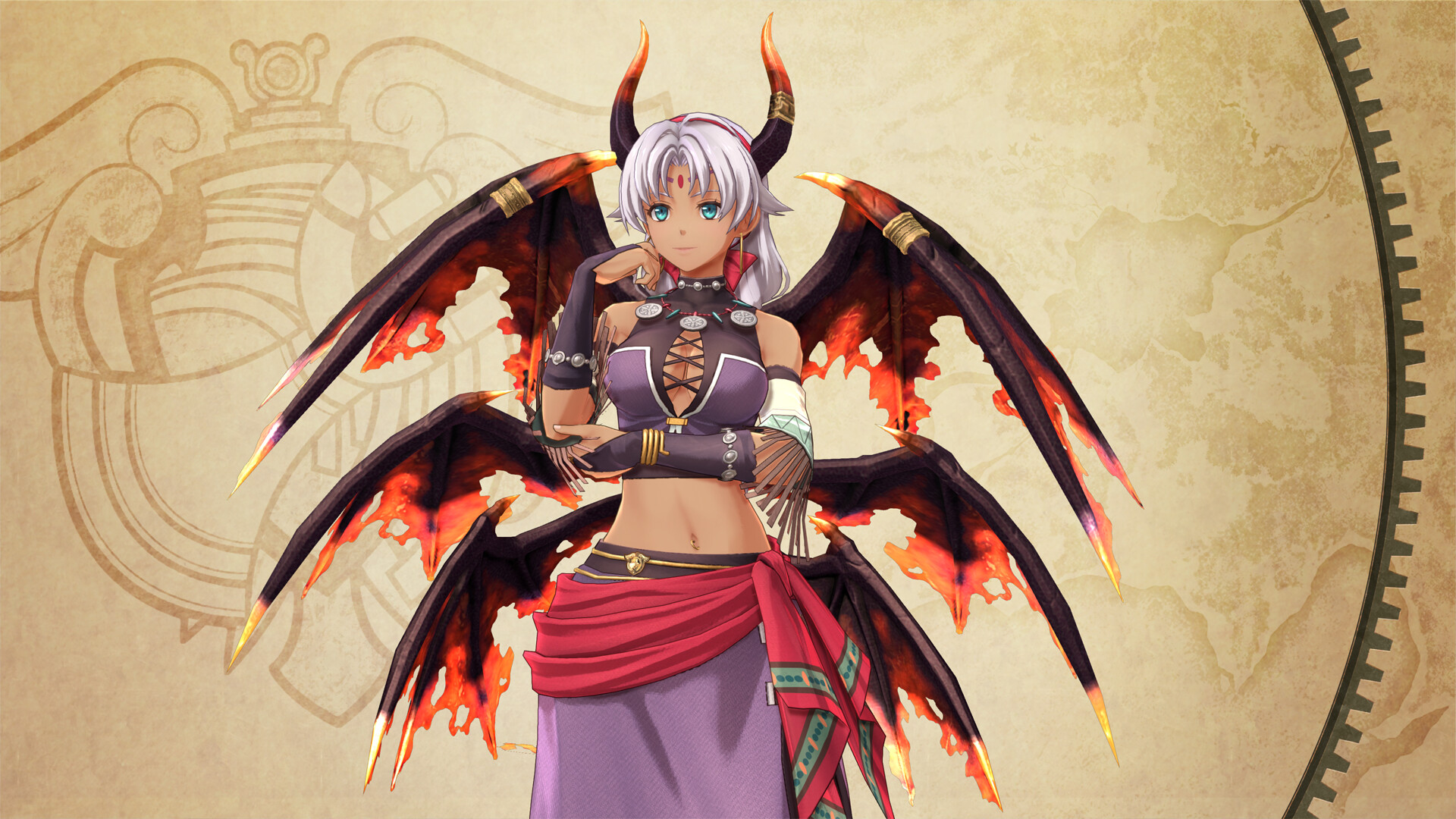 Trails in the Sky 1st Chapter: Demon King Dress-up Set