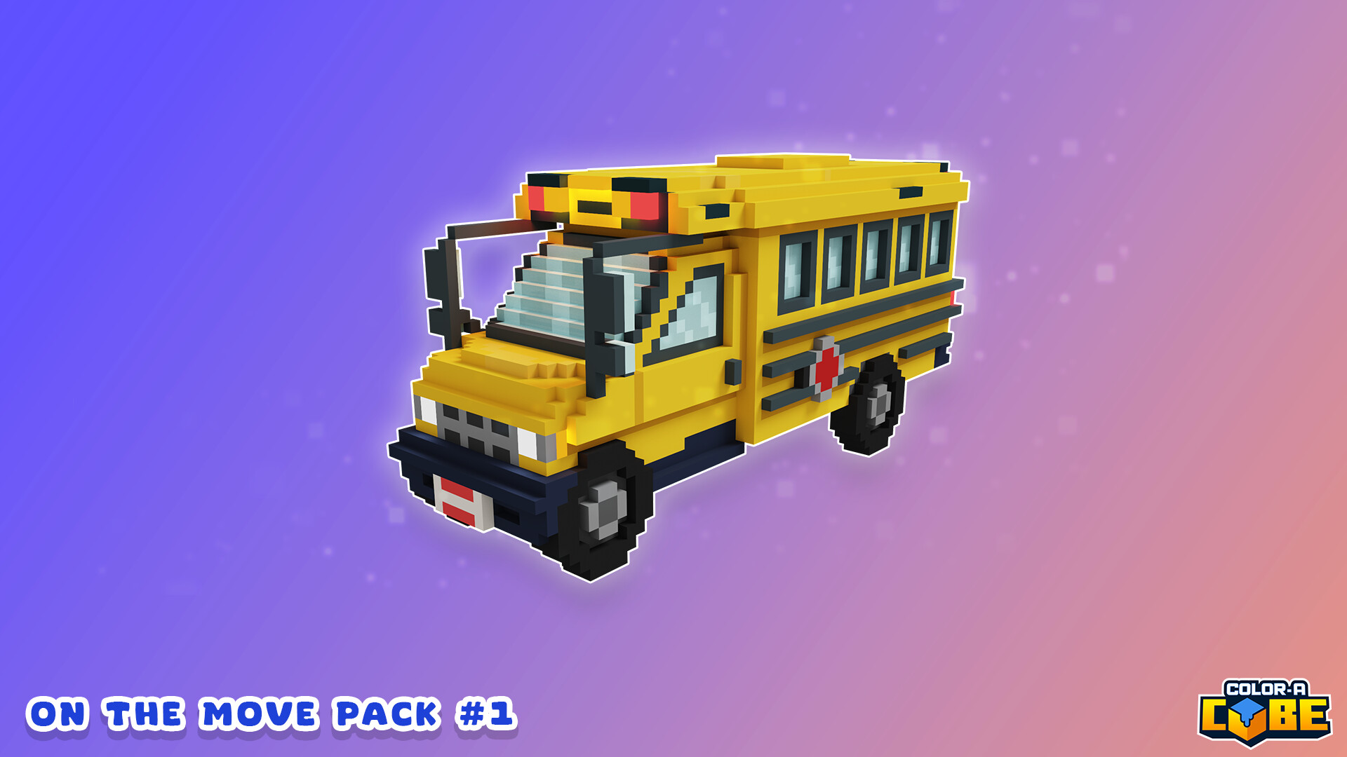 Color-A-Cube: On The Move Pack #1