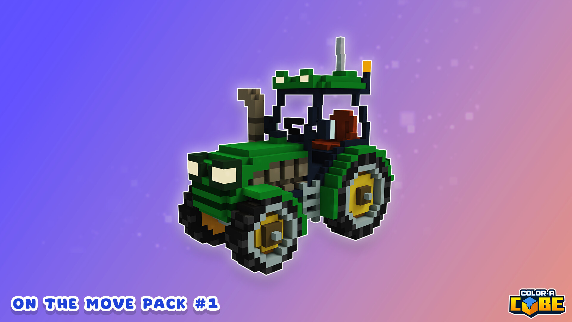 Color-A-Cube: On The Move Pack #1