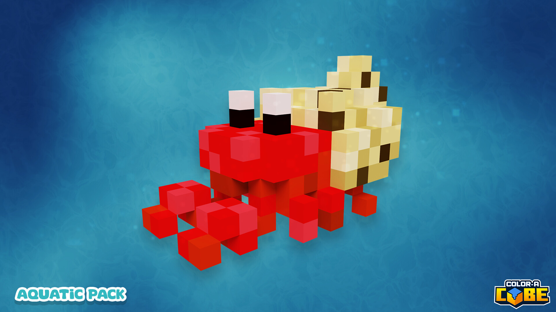 Color-A-Cube: Aquatic Pack #1