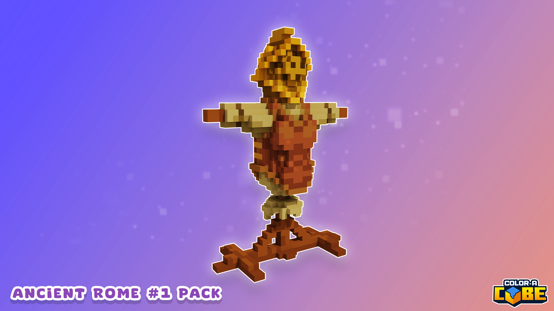 Color-A-Cube: Ancient Rome Pack #1