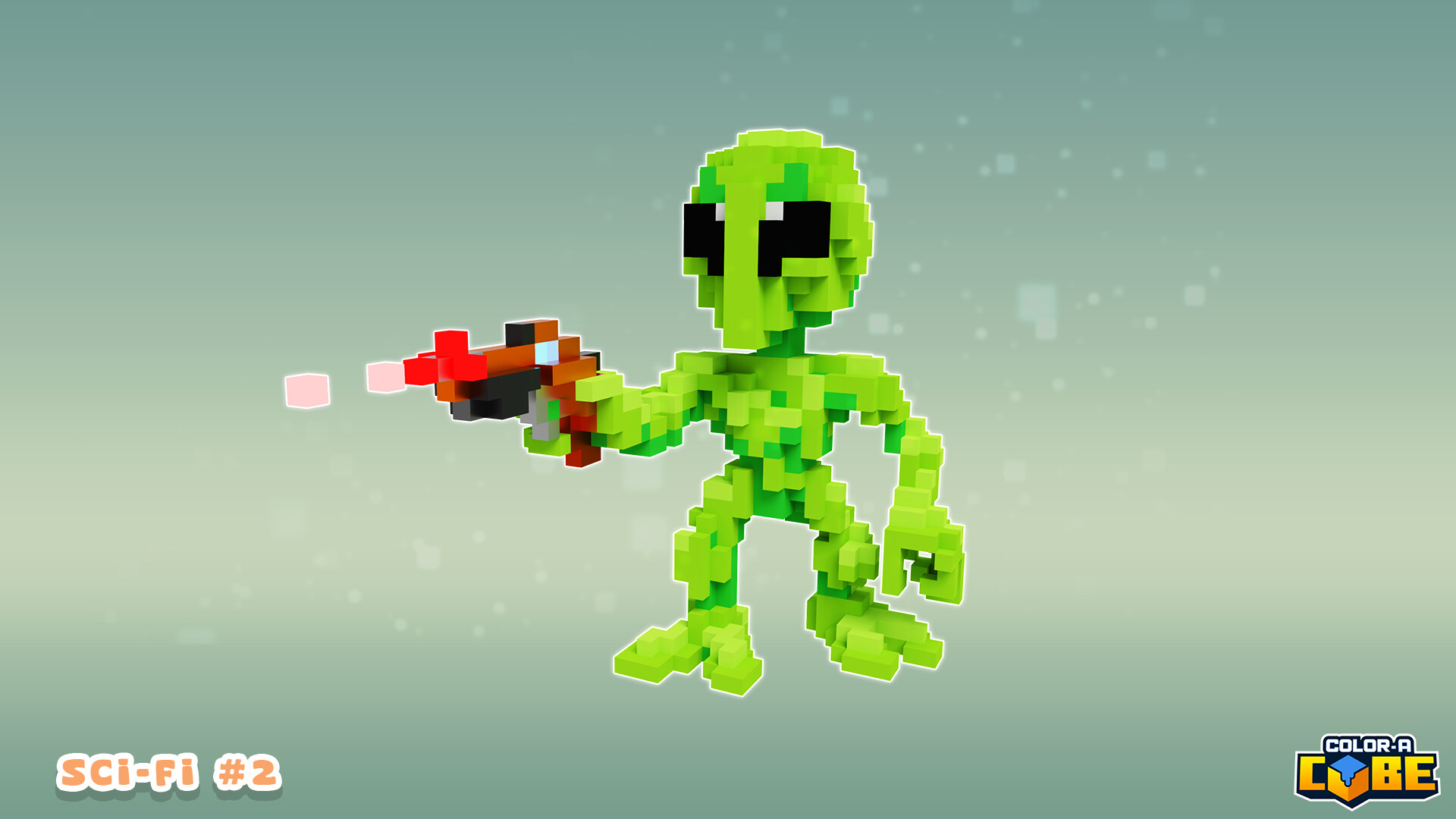 Color-A-Cube: Scifi Pack #2