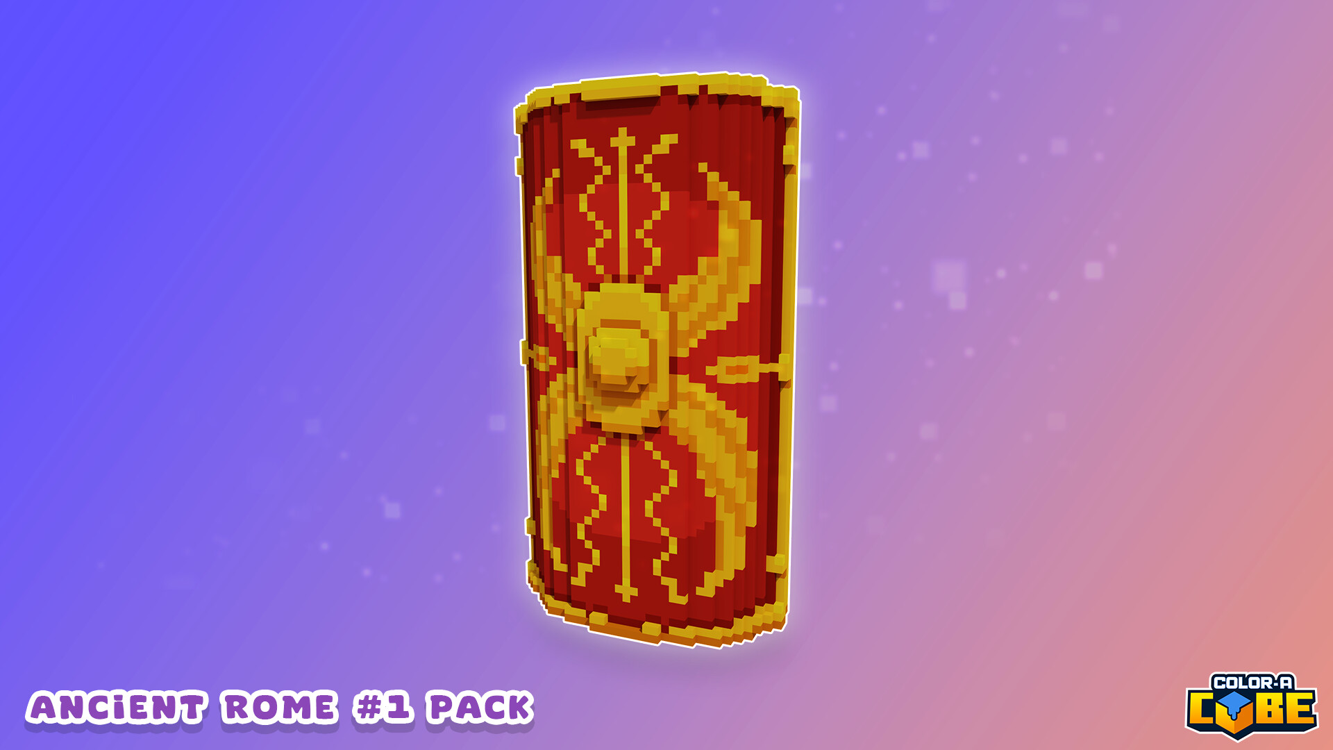 Color-A-Cube: Ancient Rome Pack #1