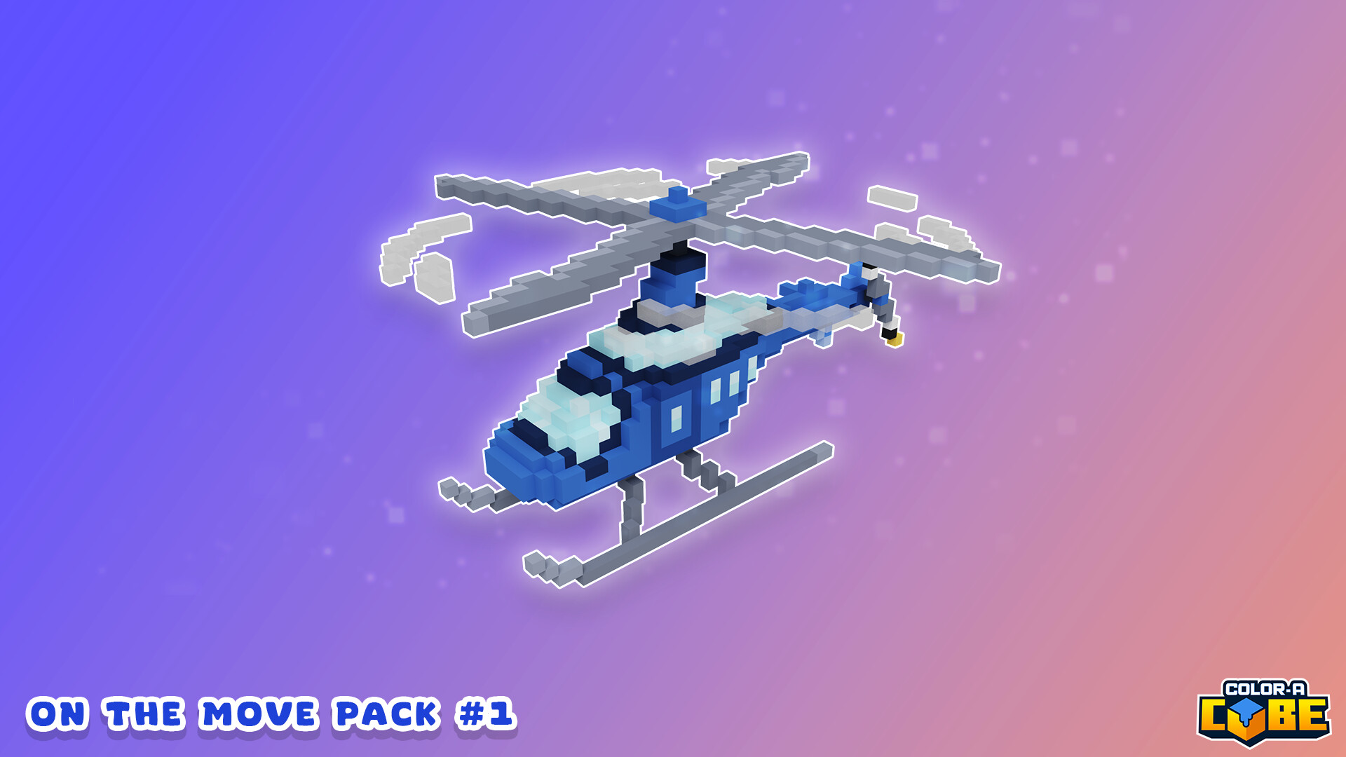 Color-A-Cube: On The Move Pack #1