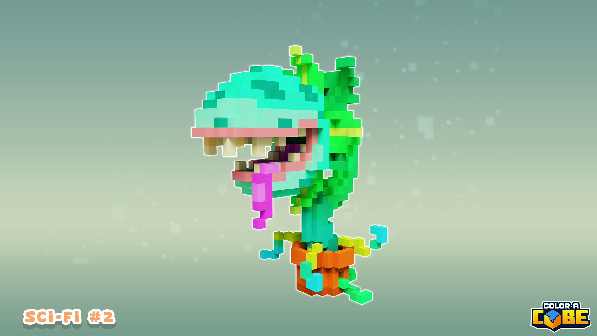 Color-A-Cube: Scifi Pack #2