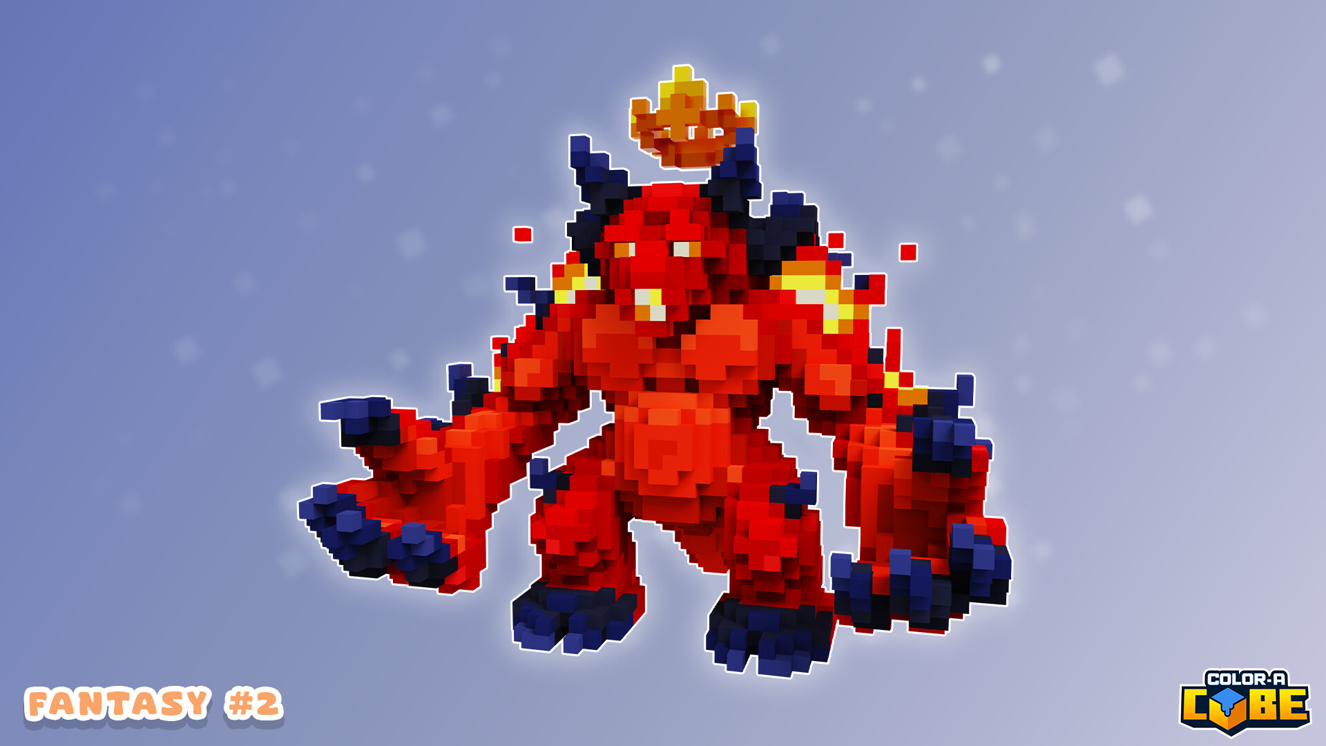 Color-A-Cube: Fantasy Pack #2