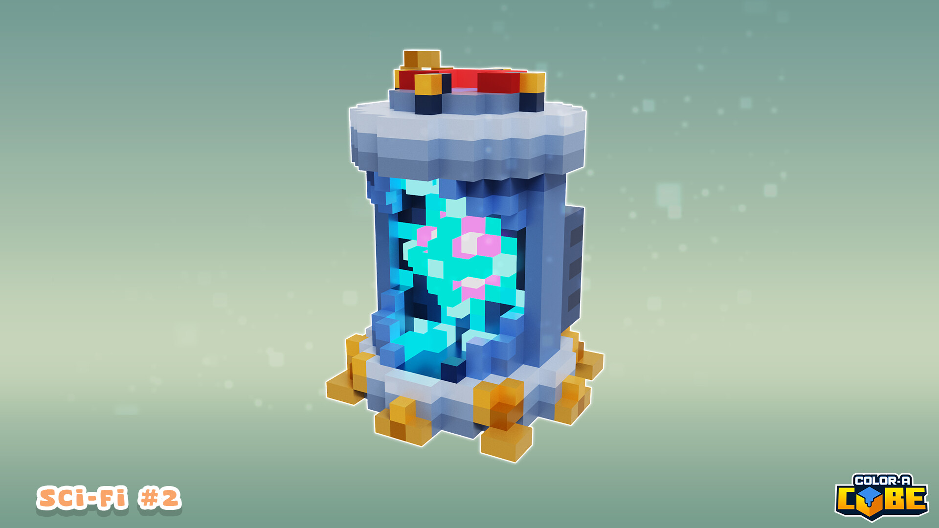 Color-A-Cube: Scifi Pack #2