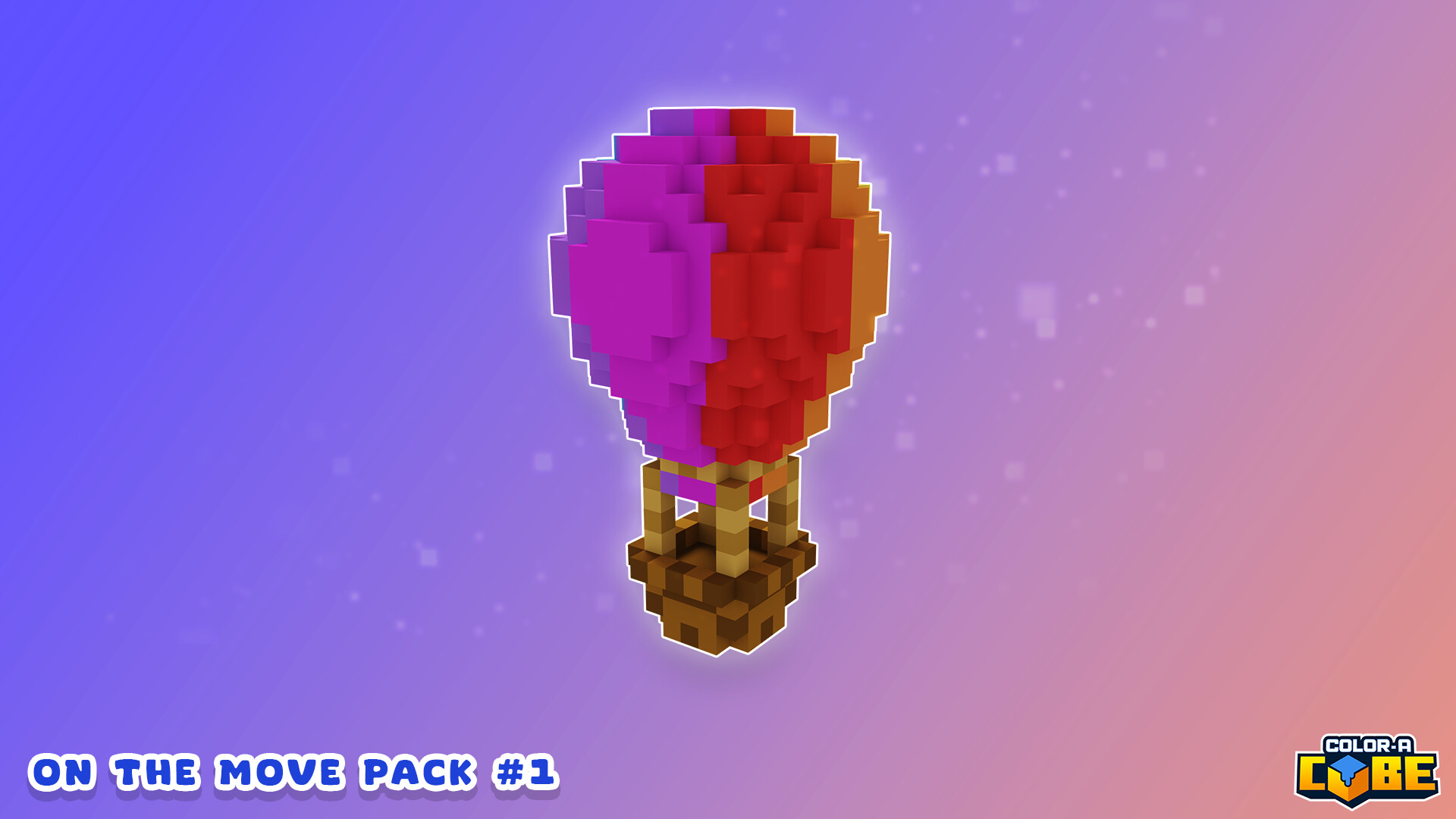 Color-A-Cube: On The Move Pack #1