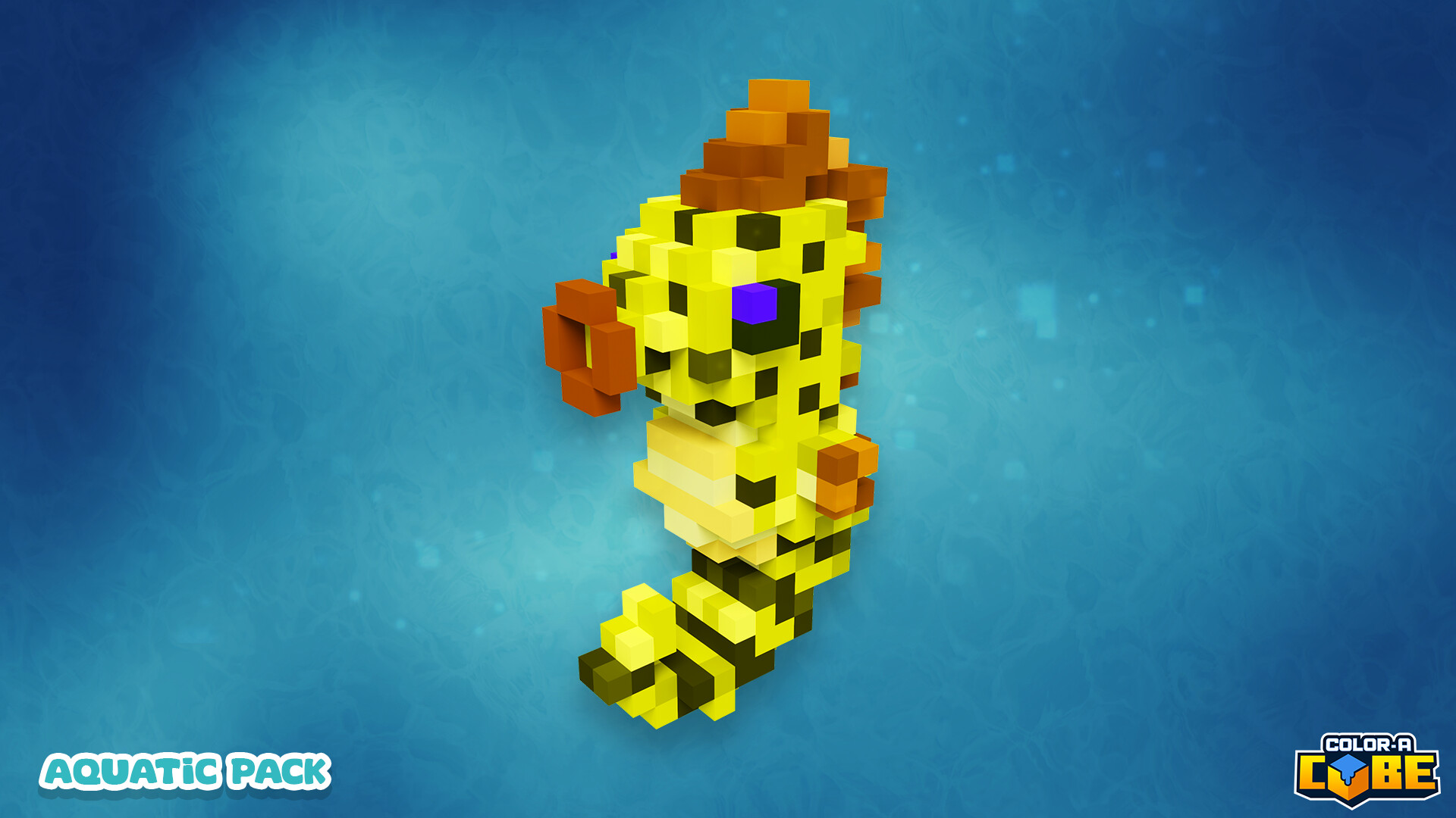 Color-A-Cube: Aquatic Pack #1