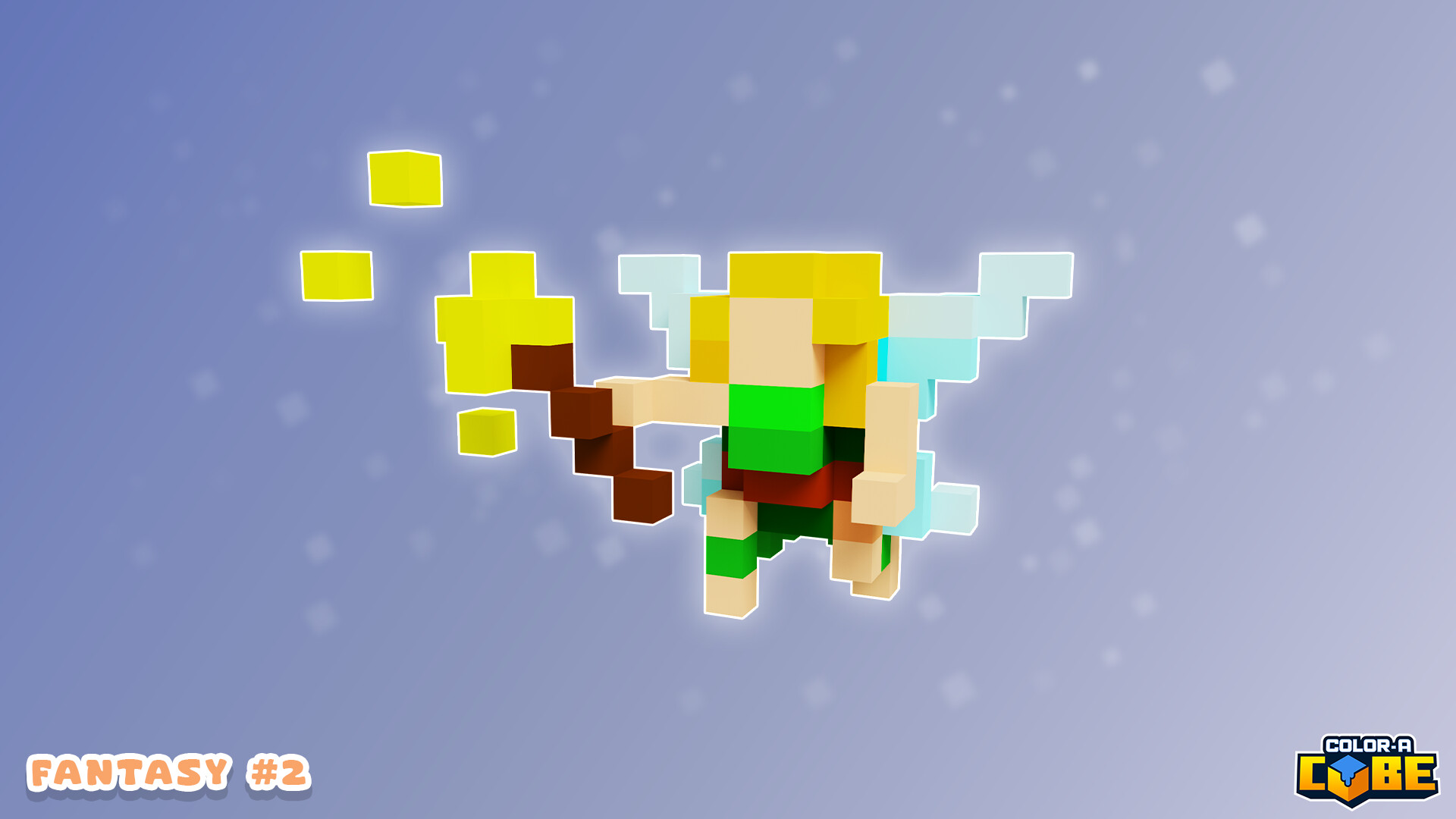 Color-A-Cube: Fantasy Pack #2