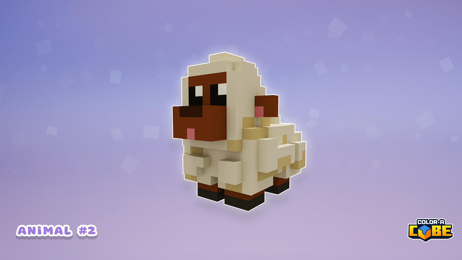 Color-A-Cube: Farm Animal Pack #2