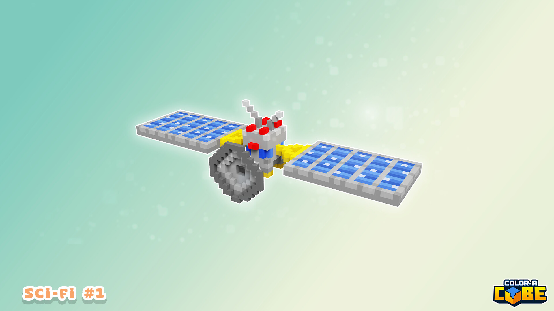 Color-A-Cube: Scifi Pack #1