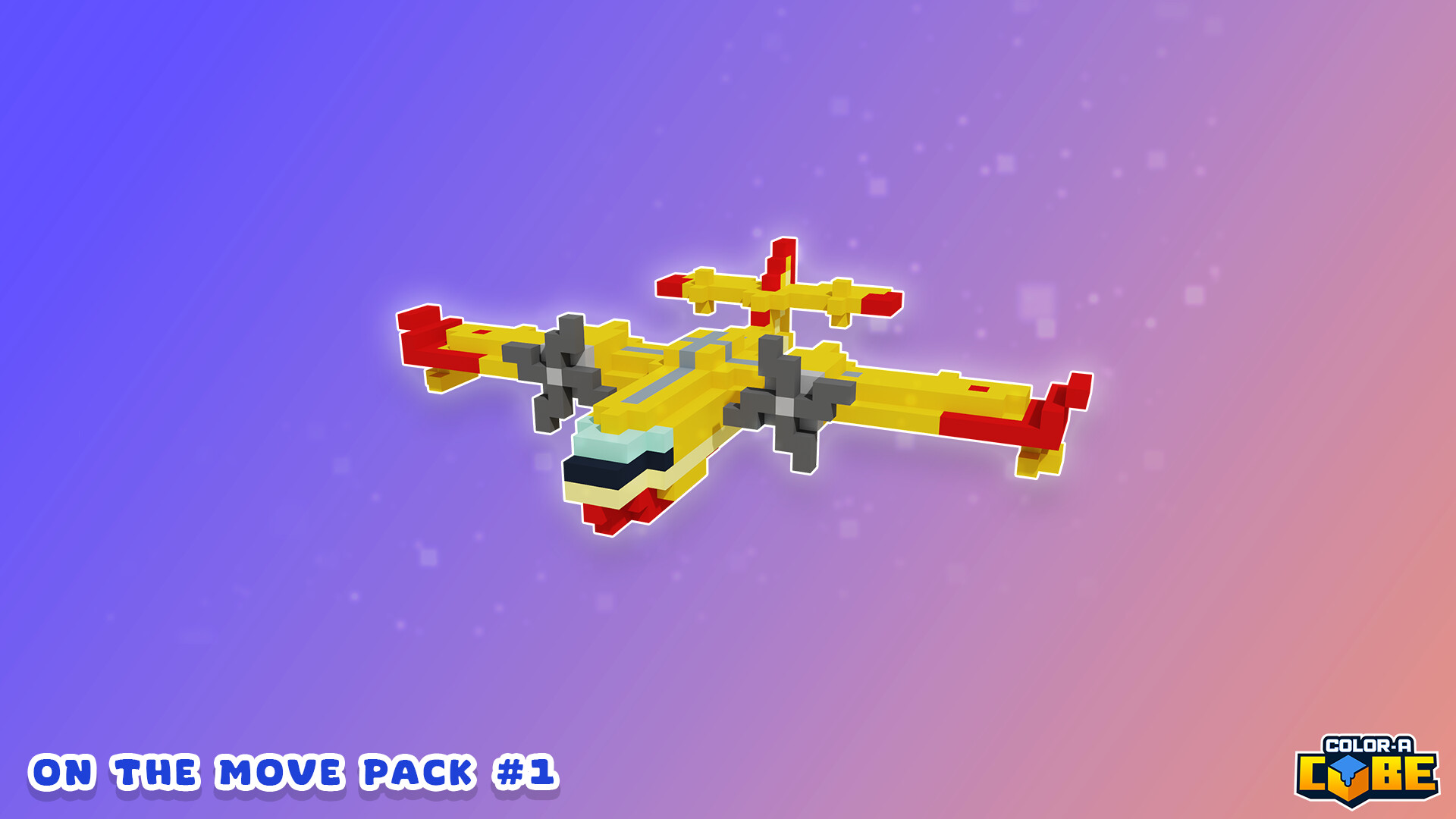 Color-A-Cube: On The Move Pack #1