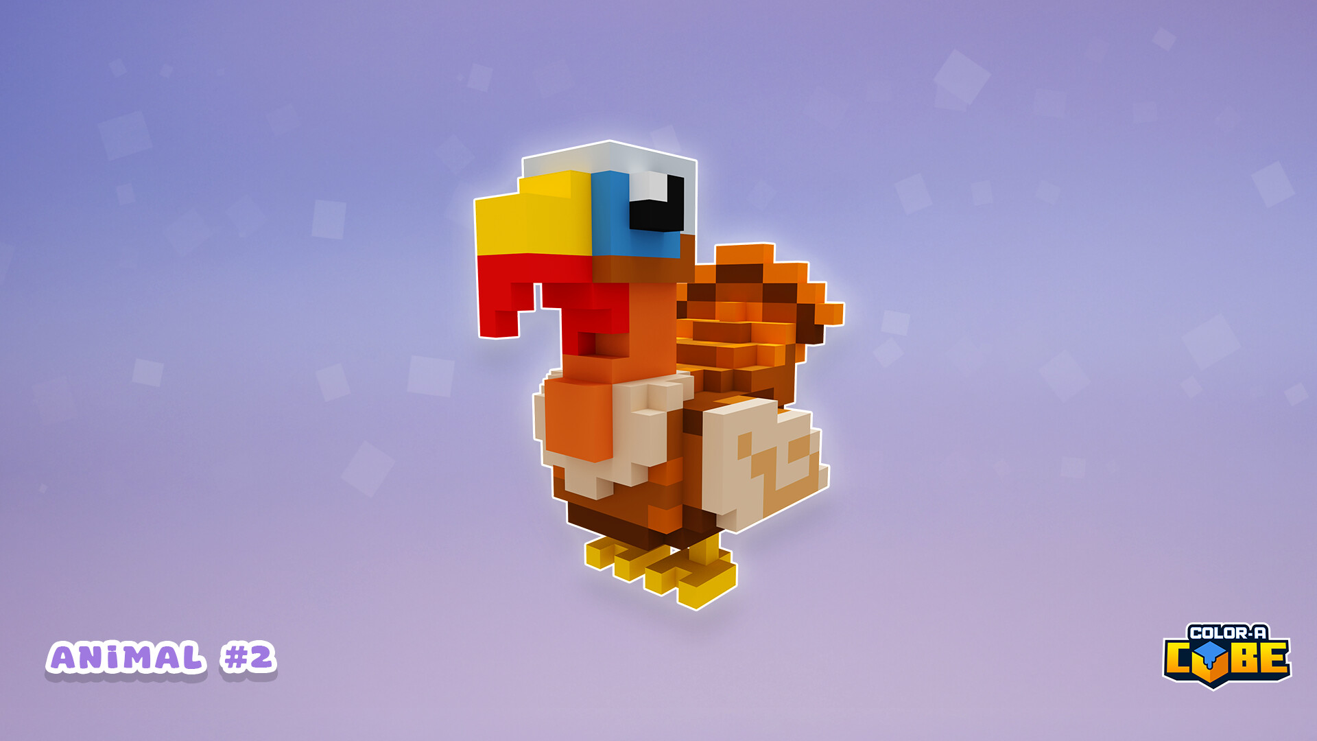 Color-A-Cube: Farm Animal Pack #2