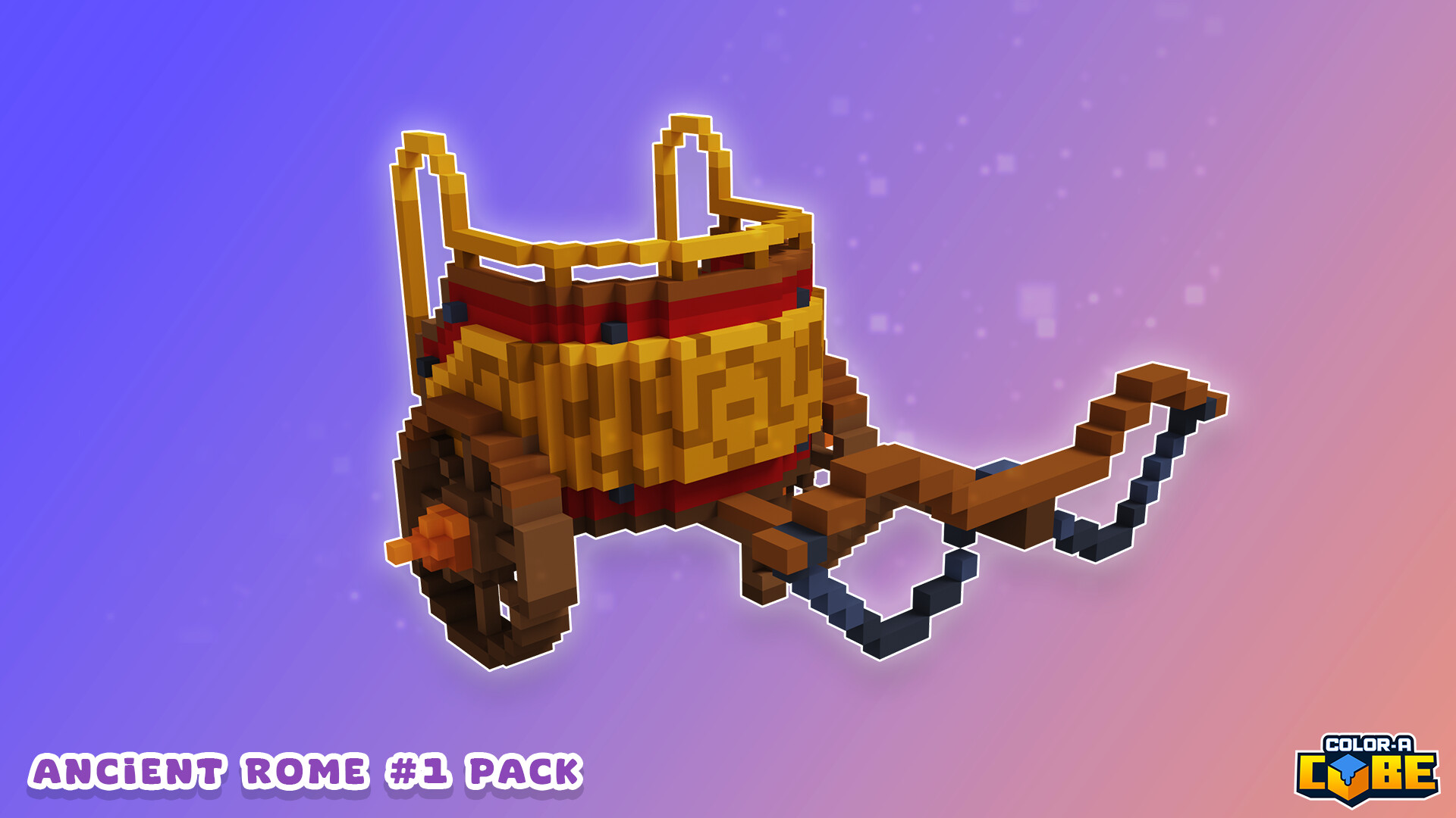 Color-A-Cube: Ancient Rome Pack #1