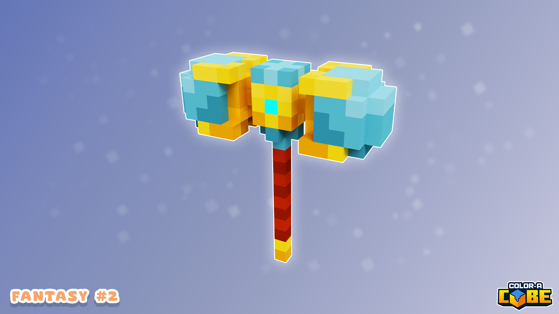 Color-A-Cube: Fantasy Pack #2