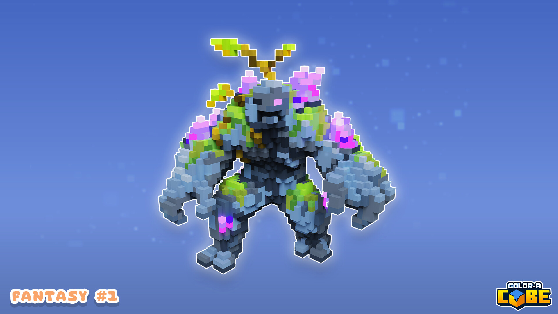 Color-A-Cube: Fantasy Pack #1