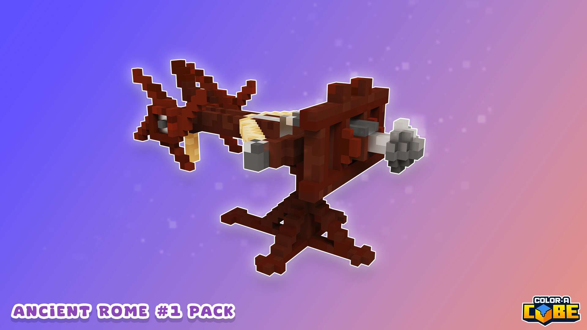 Color-A-Cube: Ancient Rome Pack #1