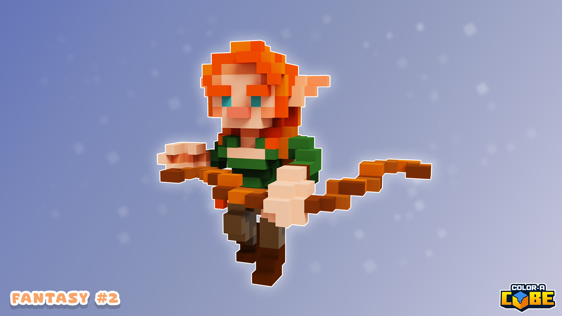 Color-A-Cube: Fantasy Pack #2