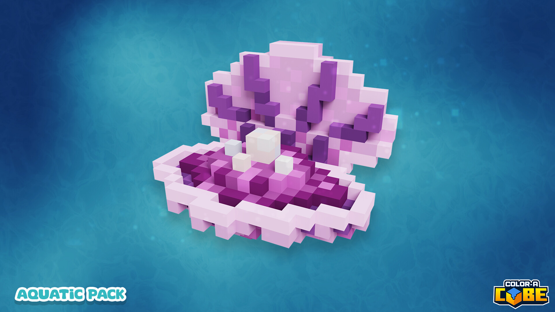 Color-A-Cube: Aquatic Pack #1