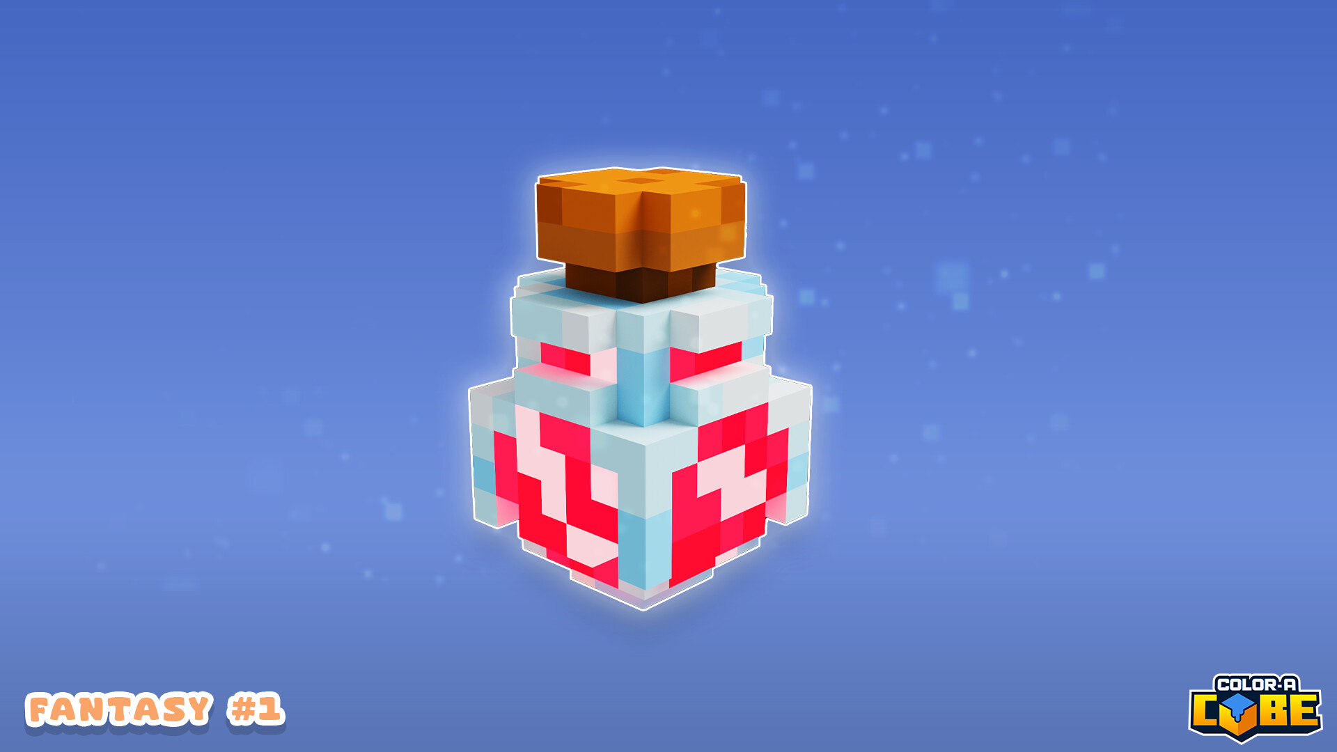 Color-A-Cube: Fantasy Pack #1