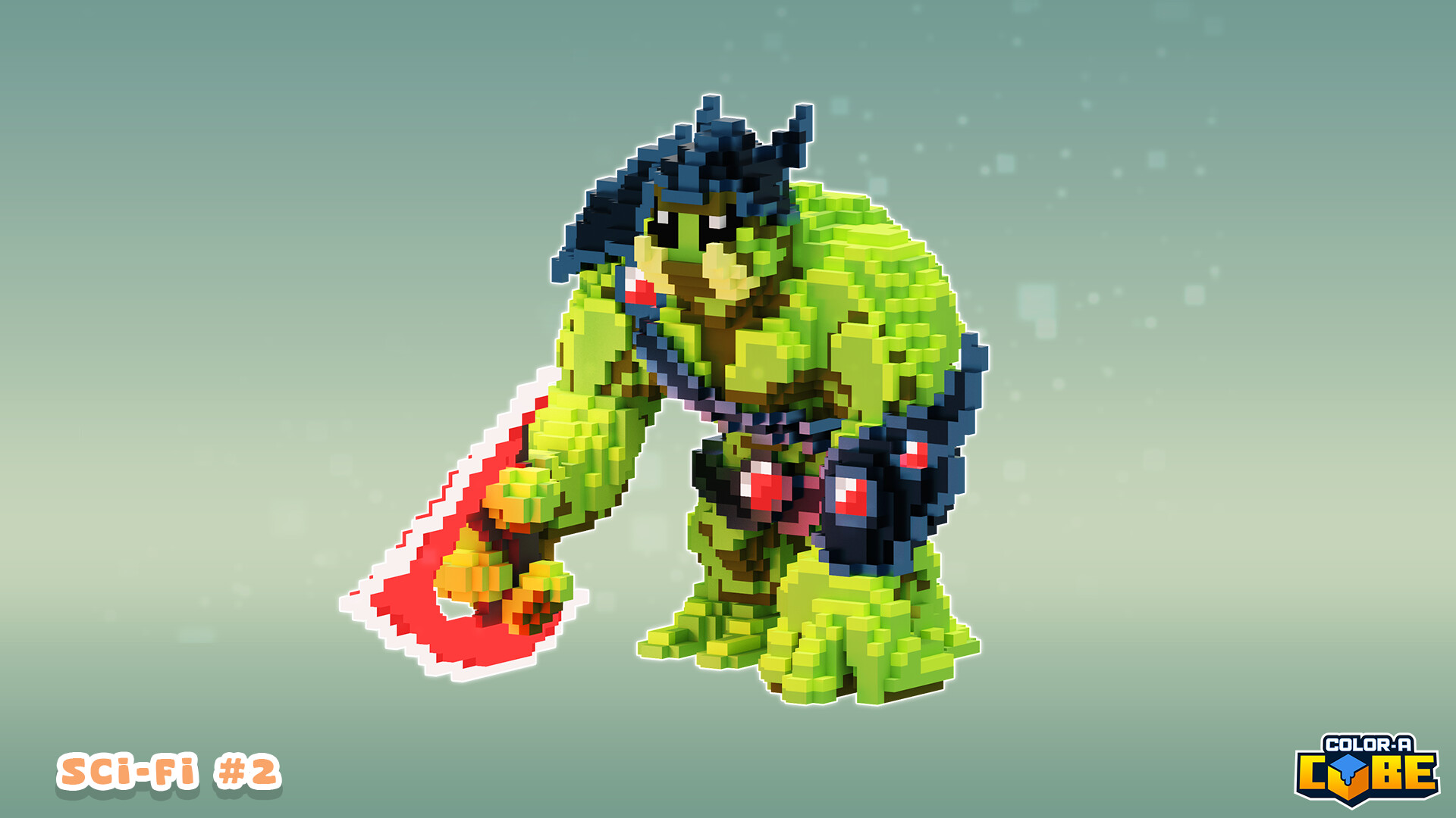 Color-A-Cube: Scifi Pack #2