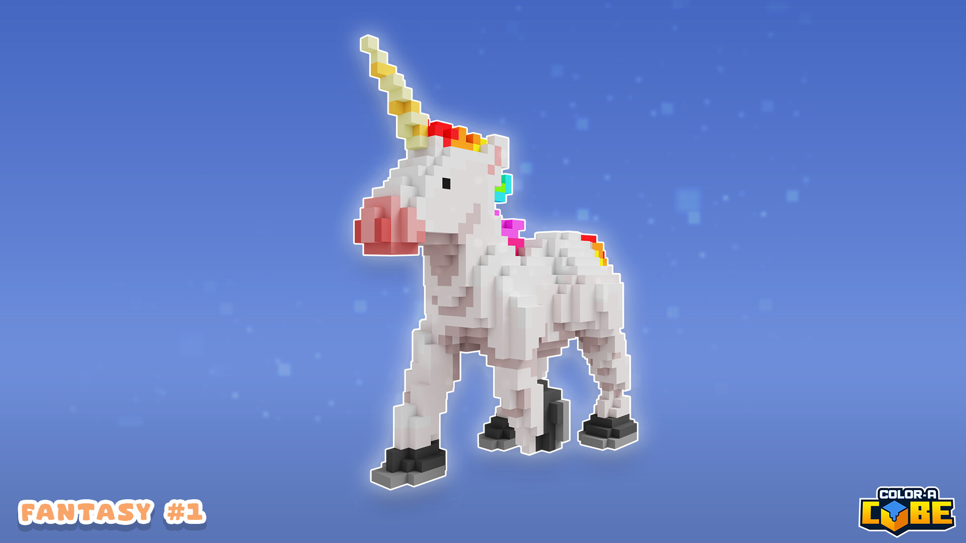 Color-A-Cube: Fantasy Pack #1
