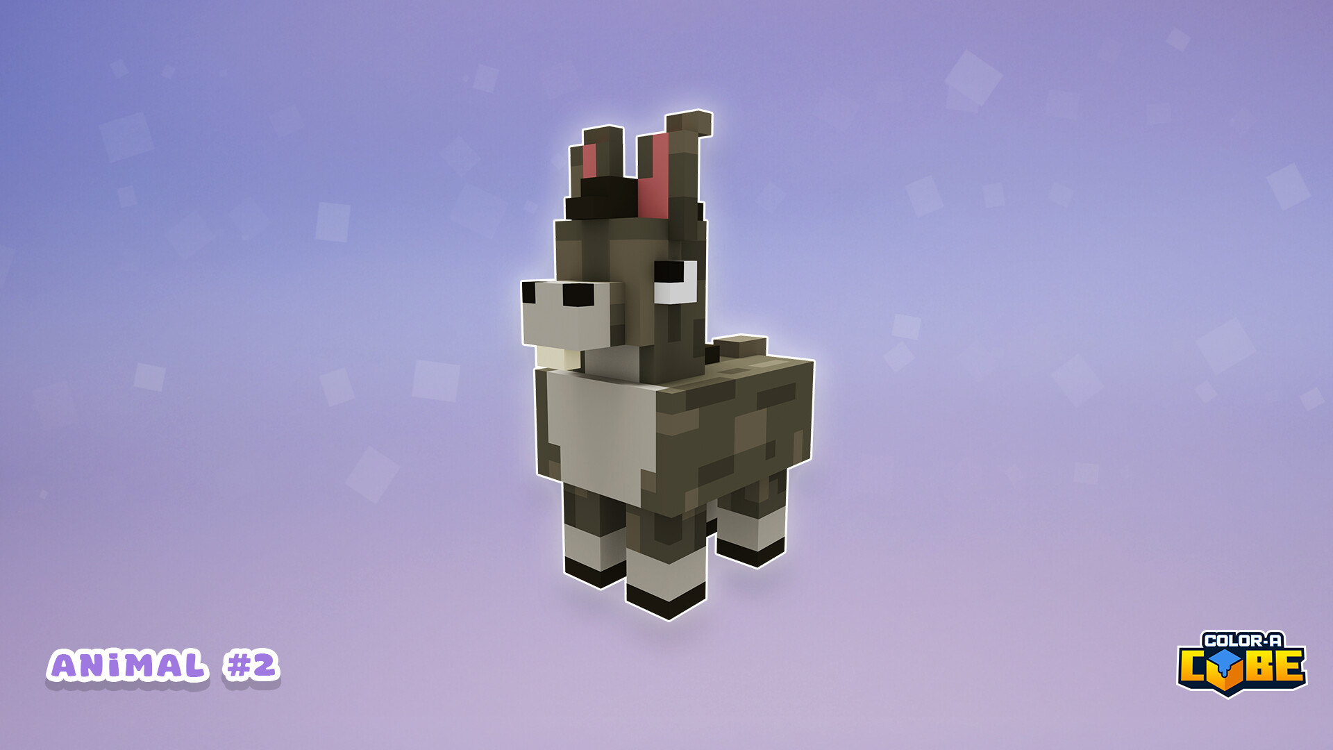 Color-A-Cube: Farm Animal Pack #2