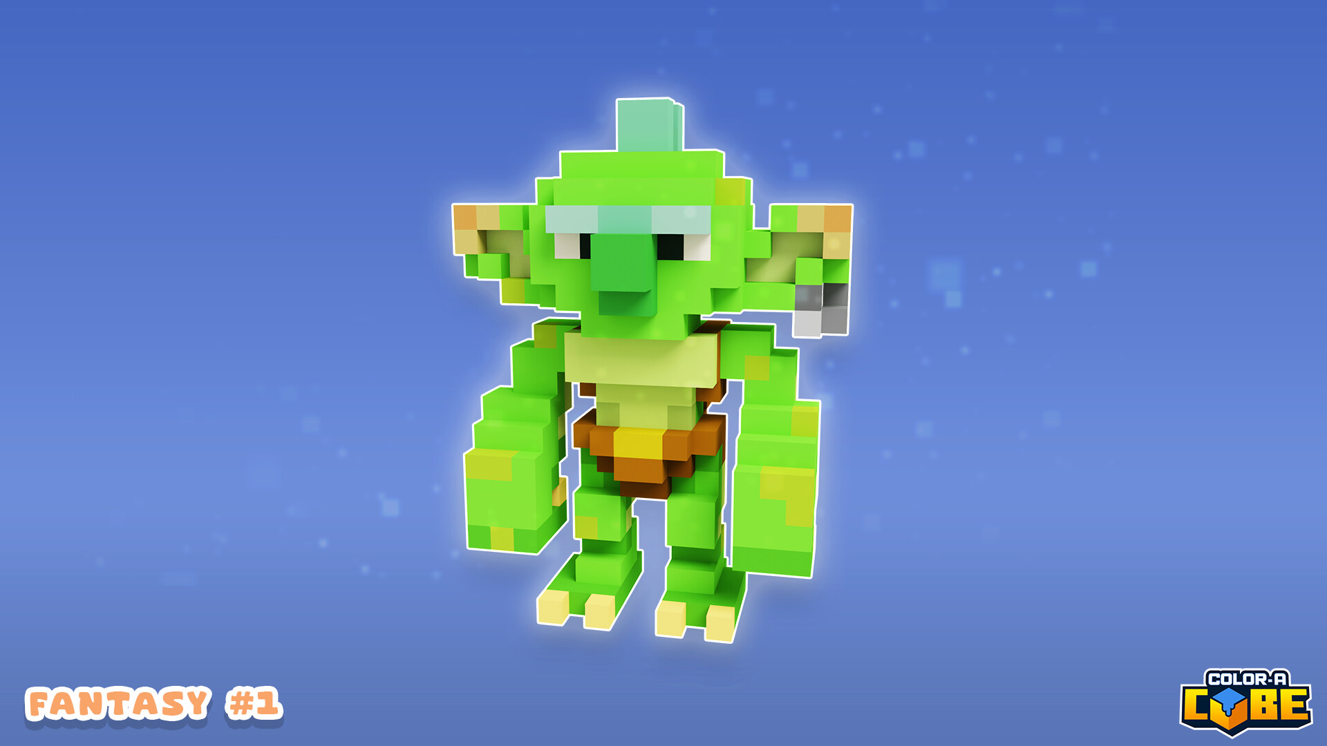 Color-A-Cube: Fantasy Pack #1