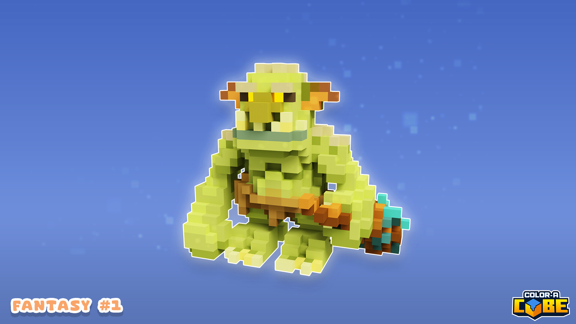 Color-A-Cube: Fantasy Pack #1