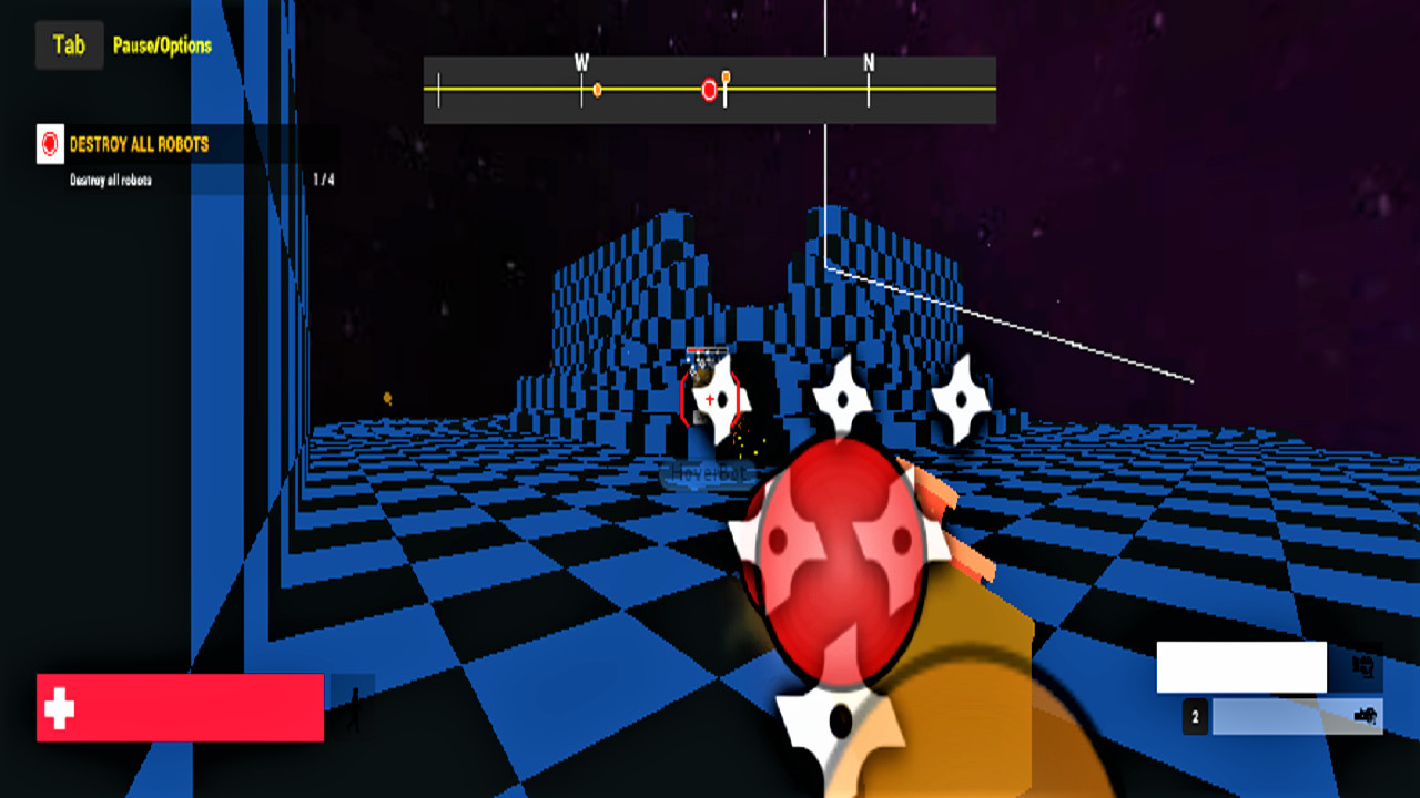 FPS Robot Attack Minigame