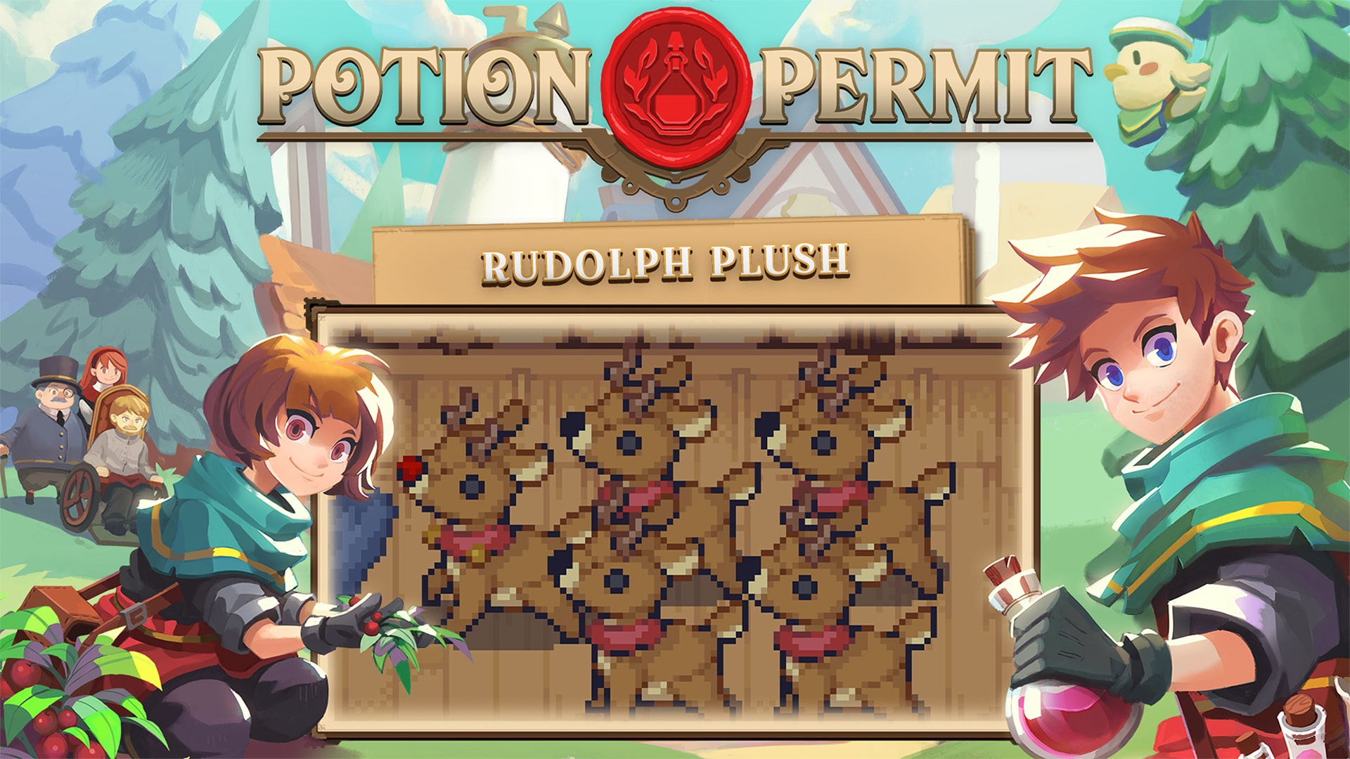 Potion Permit: Rudolph Plush